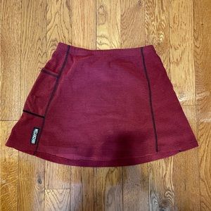 Melanzana fleece skirt